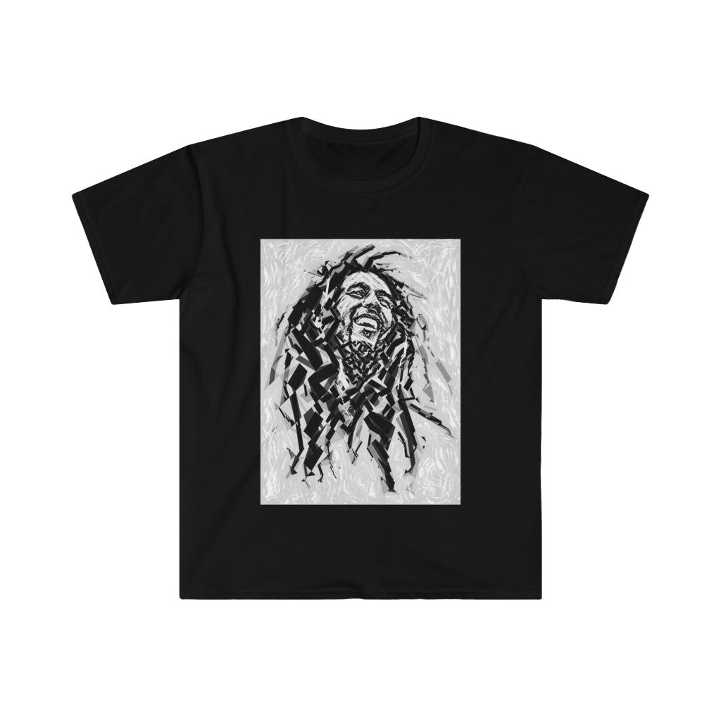 Mosaic Bob Marley Unisex Softstyle T-Shirt