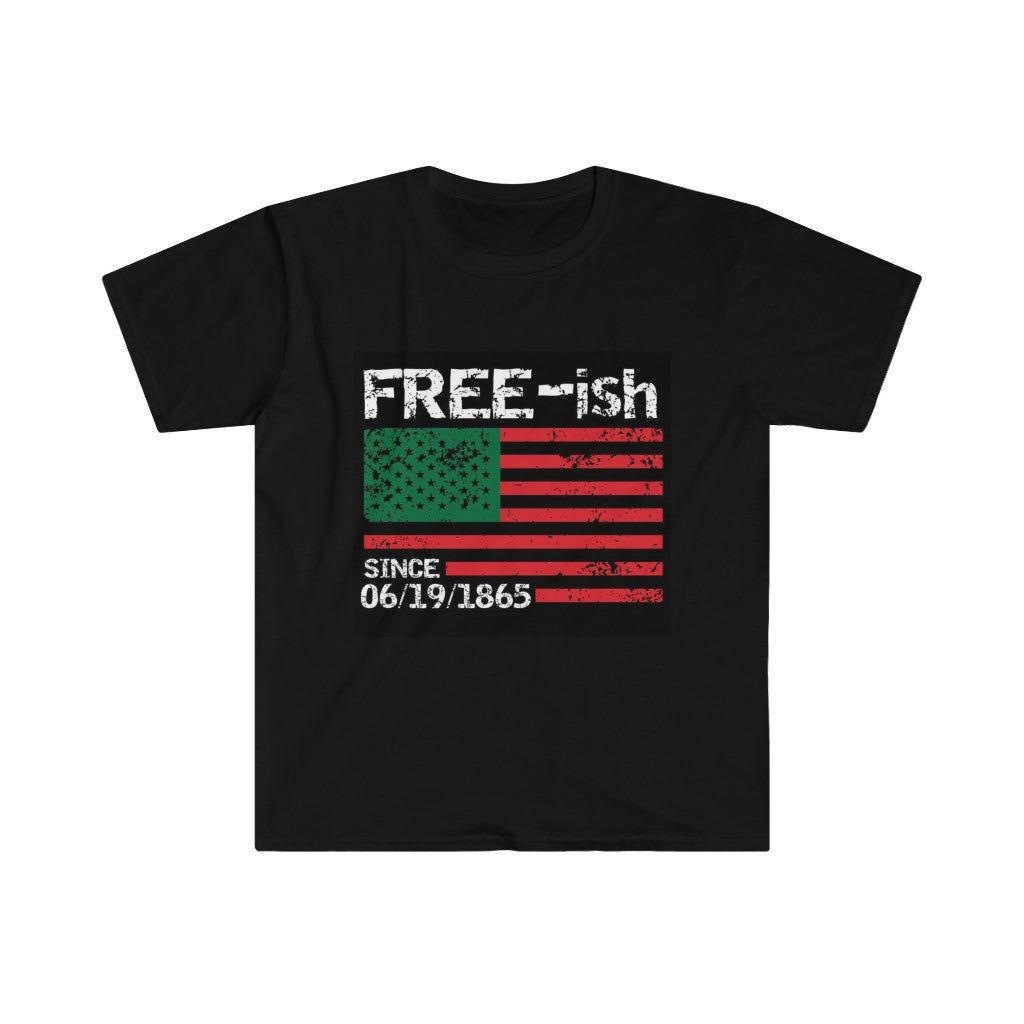 Free-ish Flag Unisex Softstyle T-Shirt