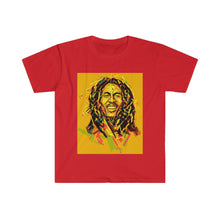 Carica l&#39;immagine nel visualizzatore di Gallery, Mosaic Bob Marley Unisex Softstyle T-Shirt
