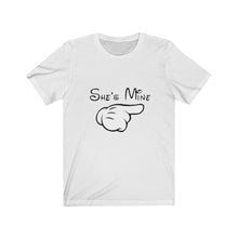 Load image into Gallery viewer, She’s mine pointing T-shirt
