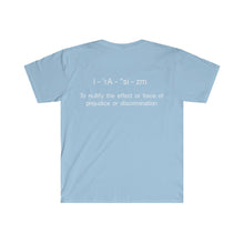 Carica l&#39;immagine nel visualizzatore di Gallery, ERACISM Words in White Unisex Softstyle T-Shirt
