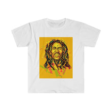 Cargar imagen en el visor de la galería, Mosaic Bob Marley Unisex Softstyle T-Shirt
