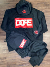 Charger l&#39;image dans la galerie, DOPE in red square jogging suit
