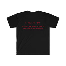 Load image into Gallery viewer, ERACISM Words in Red Unisex Softstyle T-Shirt
