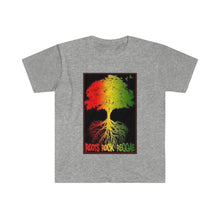 Cargar imagen en el visor de la galería, Roots Rock Reggae Tree Unisex Softstyle T-Shirt
