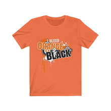 Load image into Gallery viewer, I bleed orange and black manual rams shirt
