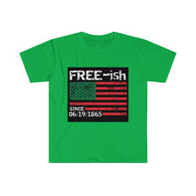 Cargar imagen en el visor de la galería, Free-ish Flag Unisex Softstyle T-Shirt
