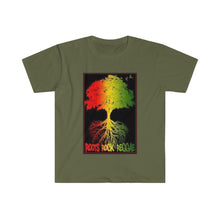 Carica l&#39;immagine nel visualizzatore di Gallery, Roots Rock Reggae Tree Unisex Softstyle T-Shirt
