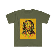 Cargar imagen en el visor de la galería, Mosaic Bob Marley Unisex Softstyle T-Shirt
