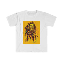 Cargar imagen en el visor de la galería, Mosaic Bob Marley Unisex Softstyle T-Shirt
