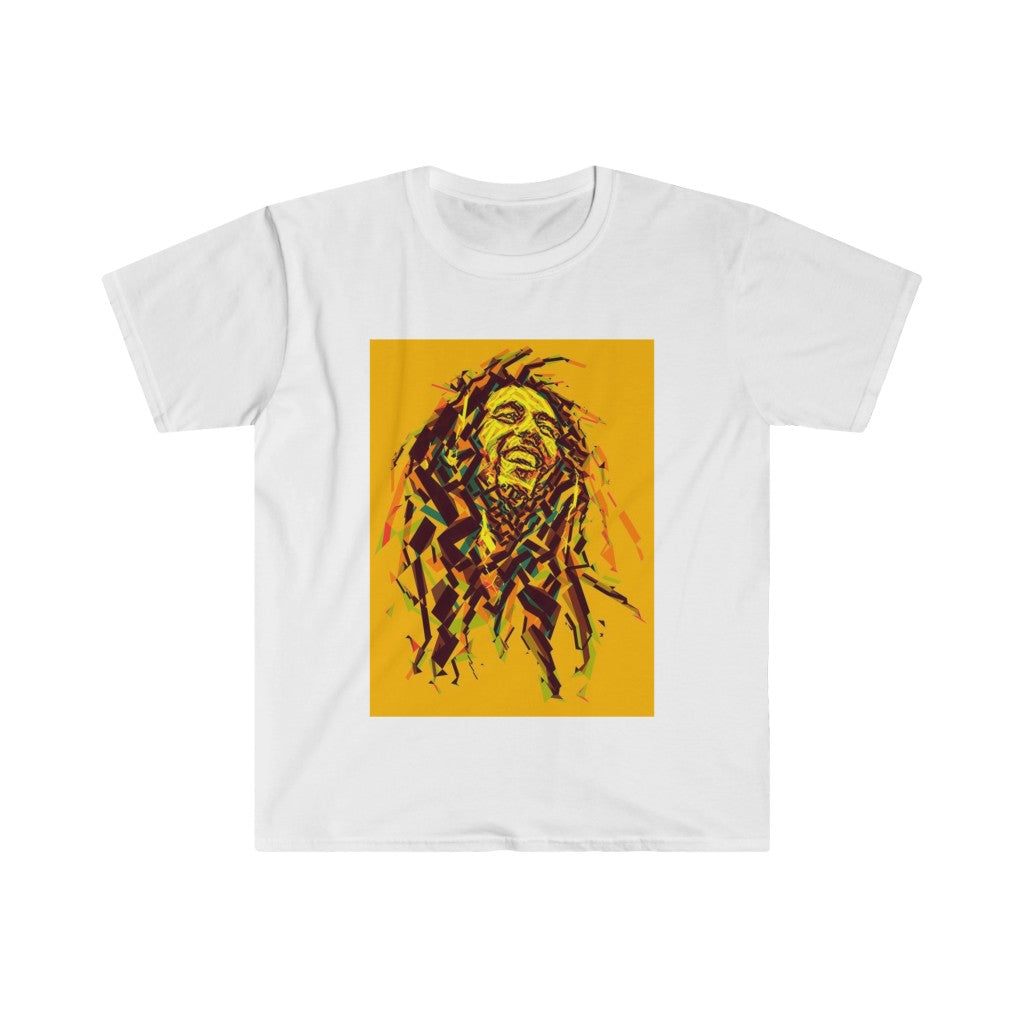 Mosaic Bob Marley Unisex Softstyle T-Shirt