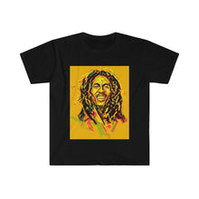 Carica l&#39;immagine nel visualizzatore di Gallery, Mosaic Bob Marley Unisex Softstyle T-Shirt
