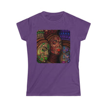 Charger l&#39;image dans la galerie, Brown skin beauty Women&#39;s Softstyle Tee
