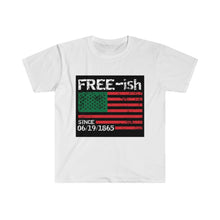 Carica l&#39;immagine nel visualizzatore di Gallery, Free-ish Flag Unisex Softstyle T-Shirt
