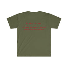 Load image into Gallery viewer, ERACISM Words in Red Unisex Softstyle T-Shirt
