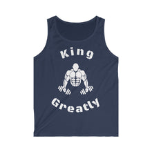 Load image into Gallery viewer, Dumbbell fitness Men&#39;s Softstyle Tank Top
