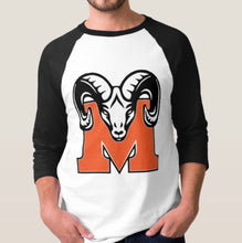 Load image into Gallery viewer, Manual Rams raglan T-shirt unisex
