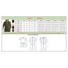 Load image into Gallery viewer, Mens Cotton And Linen Shirt Casual Long Sleeve Simple Style Breathable Henry Neck
