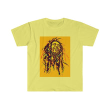 Cargar imagen en el visor de la galería, Mosaic Bob Marley Unisex Softstyle T-Shirt
