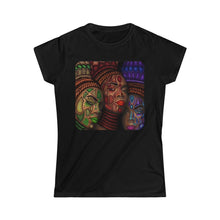 Carica l&#39;immagine nel visualizzatore di Gallery, Brown skin beauty Women&#39;s Softstyle Tee
