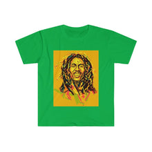 Cargar imagen en el visor de la galería, Mosaic Bob Marley Unisex Softstyle T-Shirt
