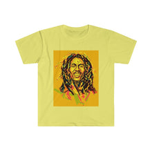 Cargar imagen en el visor de la galería, Mosaic Bob Marley Unisex Softstyle T-Shirt
