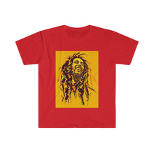 Cargar imagen en el visor de la galería, Mosaic Bob Marley Unisex Softstyle T-Shirt
