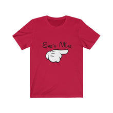 Load image into Gallery viewer, She’s mine pointing T-shirt
