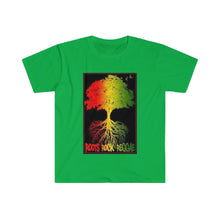 Cargar imagen en el visor de la galería, Roots Rock Reggae Tree Unisex Softstyle T-Shirt
