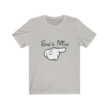 Cargar imagen en el visor de la galería, She’s mine pointing T-shirt
