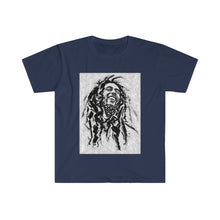 Cargar imagen en el visor de la galería, Mosaic Bob Marley Unisex Softstyle T-Shirt
