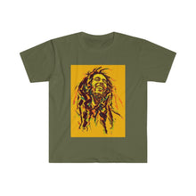 Cargar imagen en el visor de la galería, Mosaic Bob Marley Unisex Softstyle T-Shirt
