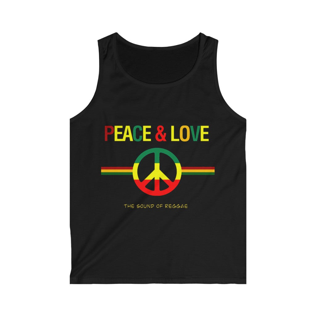 The Sound of Reggae Men's Softstyle Tank Top