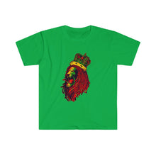 Cargar imagen en el visor de la galería, Rasta Lion King Unisex Softstyle T-Shirt
