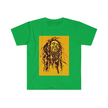 Carica l&#39;immagine nel visualizzatore di Gallery, Mosaic Bob Marley Unisex Softstyle T-Shirt
