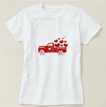 Cargar imagen en el visor de la galería, Valentine’s Day White T-shirt
