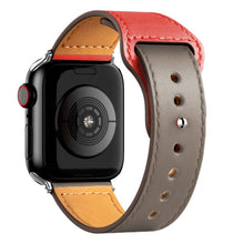 Cargar imagen en el visor de la galería, Leather iWatch bands various colors
