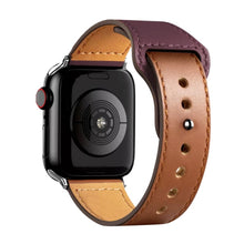 Load image into Gallery viewer, Leather iWatch bands various colors
