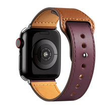 Load image into Gallery viewer, Leather iWatch bands various colors
