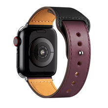 Load image into Gallery viewer, Leather iWatch bands various colors
