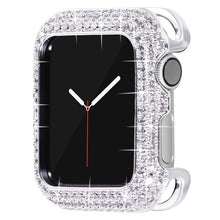 Load image into Gallery viewer, Protective Cover Case for Apple Watch iWatch Copper Shiny Rhinestone
