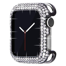 Cargar imagen en el visor de la galería, Protective Cover Case for Apple Watch iWatch Copper Shiny Rhinestone
